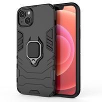 Hurtel Ring Armor case for iPhone 14 armored cover magnetic holder ring black