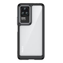Hurtel Outer Space Case for Xiaomi Poco F4 5G cover with a flexible frame black