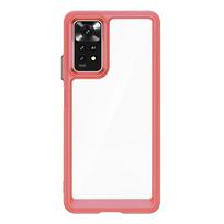 Hurtel Outer Space Case silicone case for Xiaomi Poco M4 Pro 5G - red
