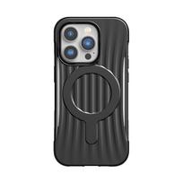 Raptic X-Doria Clutch Built Case iPhone 14 Pro Max with MagSafe Back Cover Black