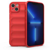 Hurtel Magic Shield Case for iPhone 14 Plus flexible armored cover red