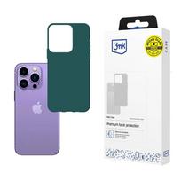 3mk Protection Case for iPhone 14 Pro Max from the 3mk Matt Case series - dark green