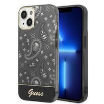 GUESS GUHCP14MHGBNHK iPhone 14 Plus 6.7 AND quot; black/black hardcase Bandana Paisley