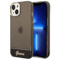GUESS GUHCP14MHGCOK iPhone 14 Plus 6.7  AND quot;black / black hardcase Translucent