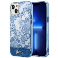 GUESS GUHCP14MHGPLHB iPhone 14 Plus 6.7 AND quot; blue/blue hardcase Porcelain Collection