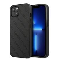 Karl Lagerfeld KLHCP13SPTLK iPhone 13 mini 5.4" hardcase black / black Perforated Allover