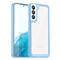 Hurtel Outer Space Case for Samsung Galaxy S23+ cover with a flexible frame blue