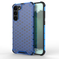 Hurtel Honeycomb case for Samsung Galaxy S23+ armored hybrid cover blue