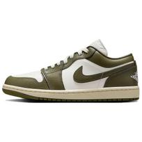 (WMNS) Air Jordan 1 Low 'Medium Olive' Women's DC0774-122 EU 36 black