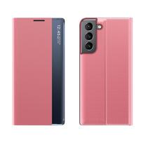 Hurtel New Sleep Case for Samsung Galaxy S23+ cover with flip stand pink