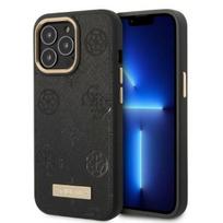 GUESS GUHMP13LSAPSTK iPhone 13 Pro / 13 6.1 AND quot; black/black hardcase Peony Logo Plate MagSafe