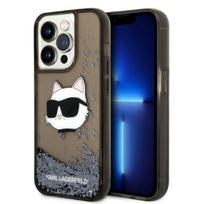 Karl Lagerfeld KLHCP14XLNCHCK iPhone 14 Pro Max 6.7 AND quot; black/black hardcase Glitter Choupette Head