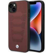 Case BMW BMHCP14S22RPSR iPhone 14 6.1 AND quot; burgundy/burgundy Leather Seats Pattern
