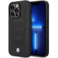 Case BMW BMHMP14L22RPSK iPhone 14 Pro 6.1 AND quot; black/black Leather Seats Pattern MagSafe