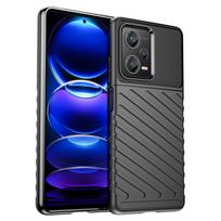 Hurtel Thunder Case silicone armor case for Xiaomi Redmi Note 12 Pro+ black