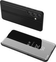 Hurtel Clear View Case cover for Samsung Galaxy A24 4G flip cover black