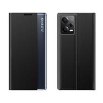 Hurtel New Sleep Case Cover for Xiaomi Redmi Note 12 5G / Poco X5 5G Cover with Flip Stand Black
