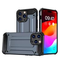Hurtel iPhone 15 Pro Hybrid Armor case - blue