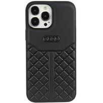 Audi Genuine Leather iPhone 13 Pro / 13 6.1 AND quot; black/black hardcase AU-TPUPCIP13P-Q8/D1-BK