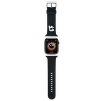 Karl Lagerfeld 3D Rubber Karl Head strap for Apple Watch 42/44/45/49mm - black