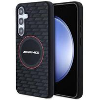 Mercedes AMG Silicone Carbon Pattern MagSafe case for Samsung Galaxy S24 - black