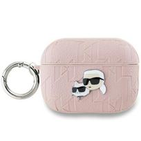 Karl Lagerfeld Monogram Karl  AND amp; Choupette Head case for AirPods Pro 2 - pink