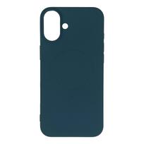 Hurtel Liquid Silicone Case MagSafe for iPhone 16 - dark blue