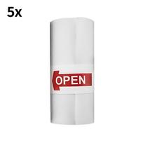 Hurtel HURC10N5 Rolls for Thermal Printer with Camera HURC10/ Wozinsky WDT-01 - White (5 pcs.)