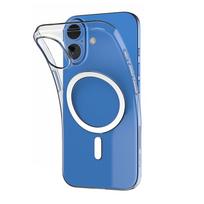 PURO 03 Mag MagSafe Silicone Case for iPhone 16 Plus - Transparent