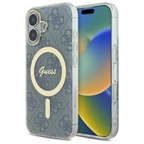 GUESS IML 4G MagSafe iPhone 16 Case - Blue
