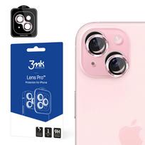 3mk Protection Camera cover 3mk Lens Protection Pro Pink for iPhone 15