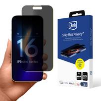 3mk Protection Matte privacy film 3mk Silky Matt Privacy for iPhone 16 Plus