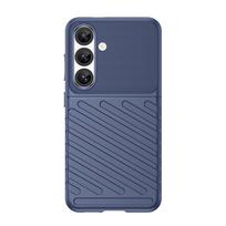 Hurtel Thunder Case Samsung Galaxy S25 Silicone Armored Case - Blue