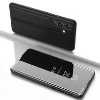 Hurtel Clear View Case for Samsung Galaxy S25+ Cover with Flip - Black