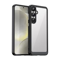Hurtel Outer Space Case with Gel Frame for Samsung Galaxy S25+ - Black