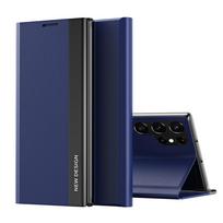 Hurtel Sleep Case Pro Samsung Galaxy S25 Ultra Case with Flip and Stand - Blue