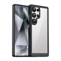 Hurtel Outer Space Case with Gel Frame for Samsung Galaxy S25 Ultra - Black