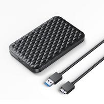 Orico 2520U3-V1 2.5 AND quot; HDD/SSD USB Micro-B 5Gb/s Disk Drive - Black