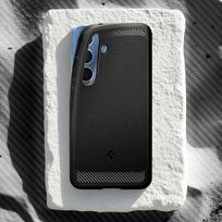 Spigen Rugged Armor Mag MagSafe Case for Samsung Galaxy S25 - Matte Black