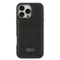Audi Synthetic Leather MagSafe iPhone 16 Pro Max 6.9 AND quot; black/black hardcase AU-TPUPCMIP16PM-GT/D3-BK