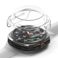 Ringke Slim  AND amp; Tempered Glass Case + Glass Set for Samsung Galaxy Watch Ultra 47mm - Transparent
