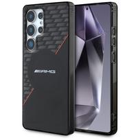 Mercedes AMG Double Layer Rhombs MagSafe Case for Samsung Galaxy S25 Ultra - Black/Red
