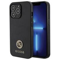 GUESS Strass Metal Logo iPhone 13 Pro 6.1 AND quot; Case - Black