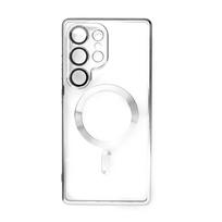 Hurtel Electroplated Case with MagSafe Galvanized for iPhone 16e / 17e - Silver