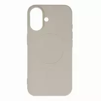 Hurtel Liquid Silicone Case with MagSafe for Samsung Galaxy A26 5G - Beige