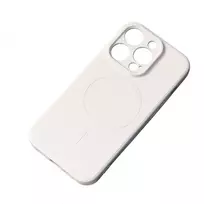 Hurtel Samsung Galaxy A36 5G Silicone Case with MagSafe - Beige