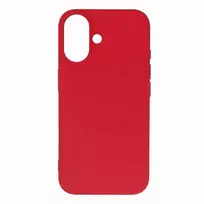 Hurtel Liquid Silicone Case with MagSafe for Samsung Galaxy S25 Edge - Red