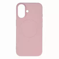 Hurtel Liquid Silicone Case with MagSafe for Samsung Galaxy S25 Edge - Pink