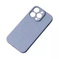 Hurtel Samsung Galaxy S25 Edge Silicone Case with MagSafe - Gray