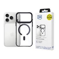 3mk Protection 3mk Satin Armor MagCase for iPhone 17 Pro - Transparent Black
